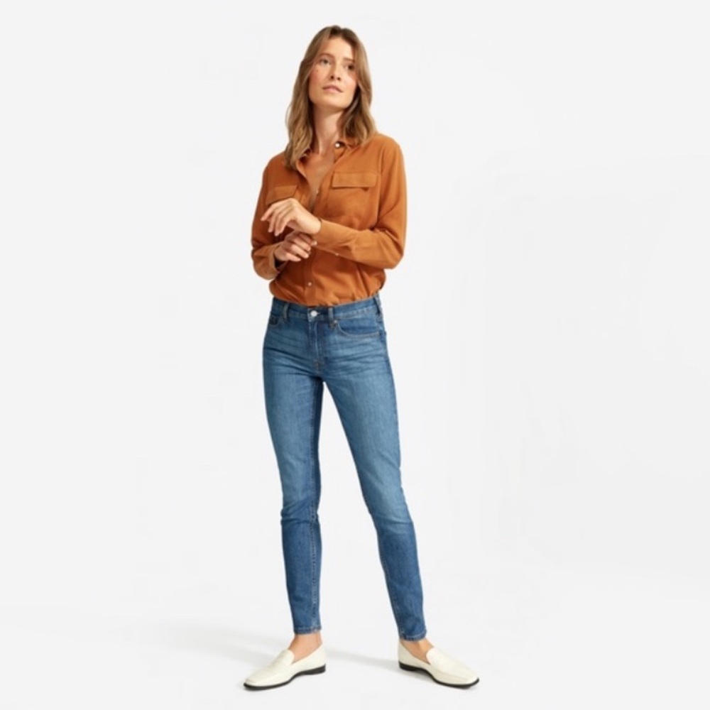 Everlane Mid-Rise Skinny Jean - 26 ankle length